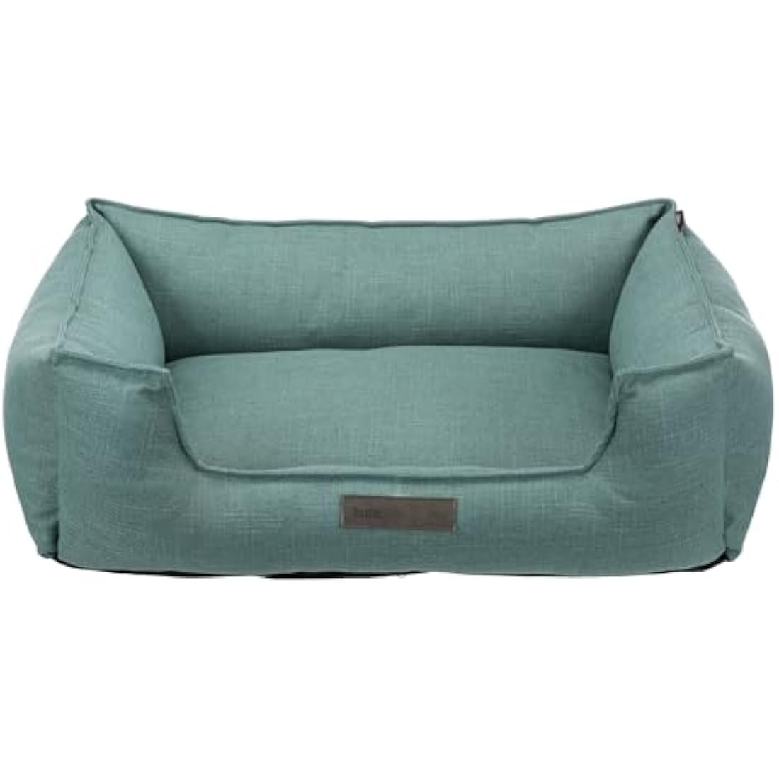 TRIXIE Talis Square Plush Dog Bed – Mint Polyester Soft Pet Bed, 80x60cm