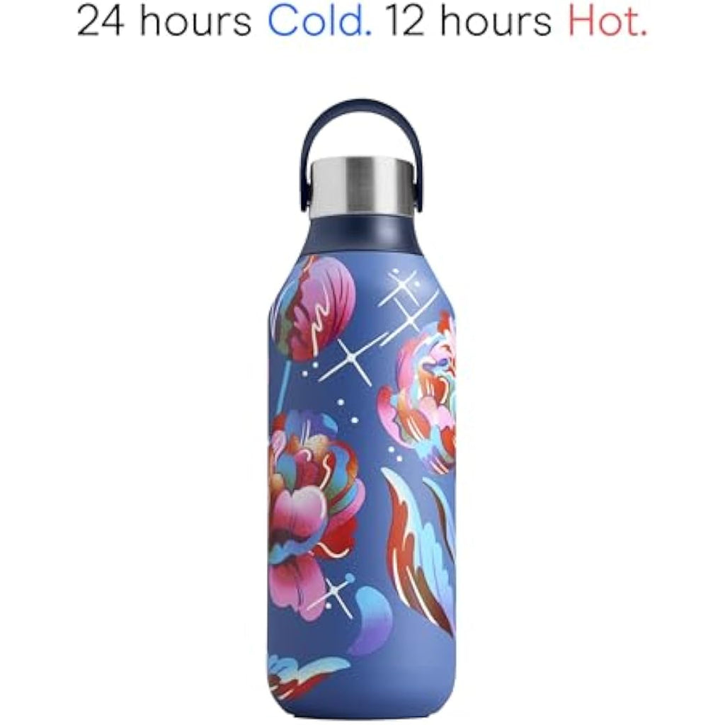 Chilly's Series 2 Water Bottle – Insulated Stainless Steel Thermal Flask