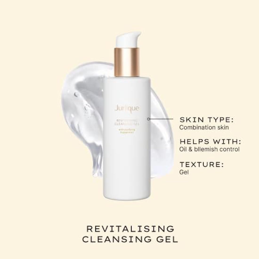 Jurlique Revitalising Cleansing Gel – Natural Face Wash for All Skin Types
