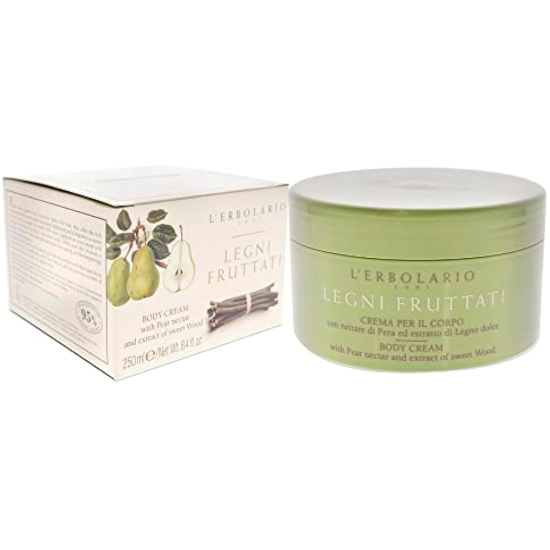 L'Erbolario Fruits and Woods Moisturizing & Firming Body Cream, 8.4 oz