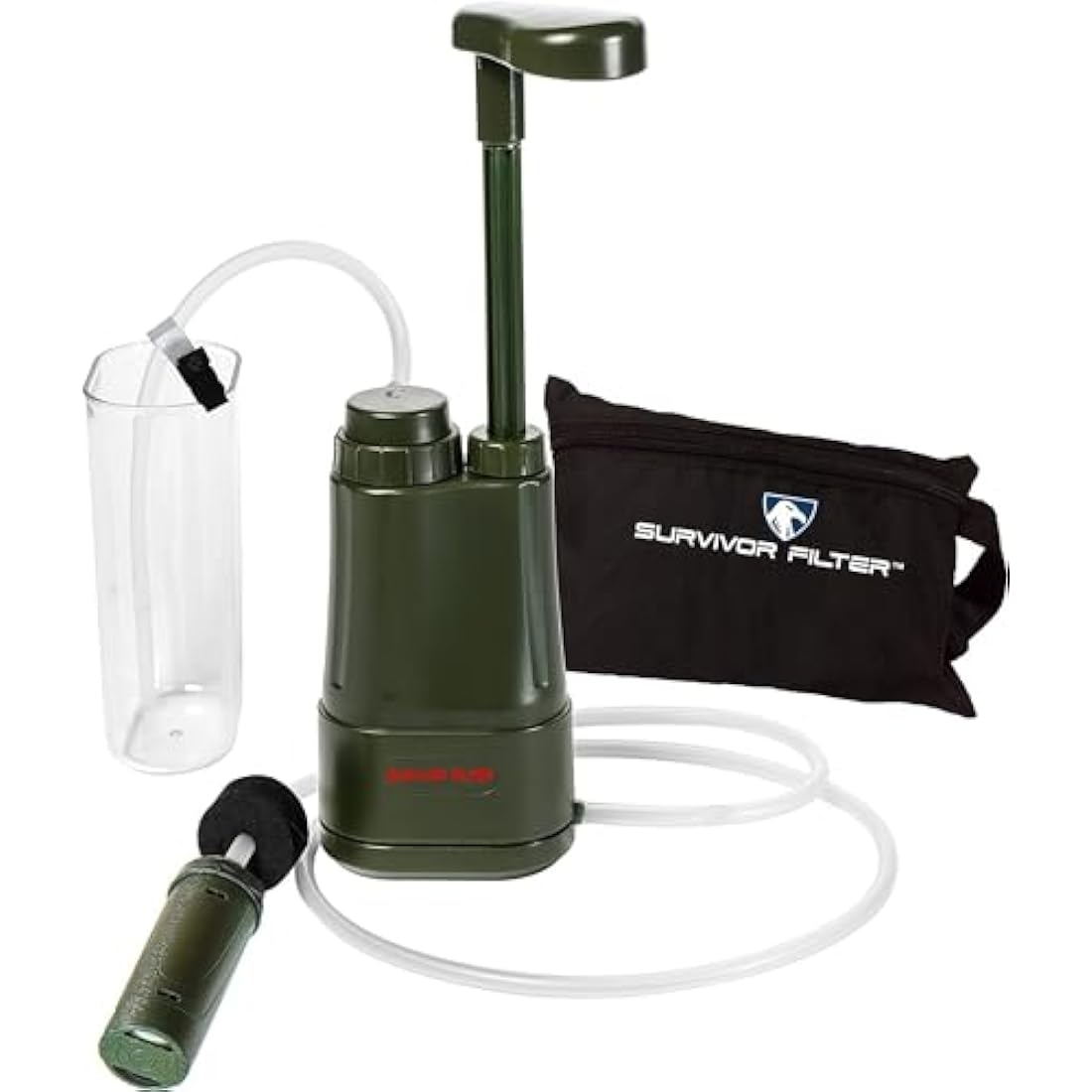 Survivor Filter PRO | Portable Water Filter Pump for Camping & Hiking