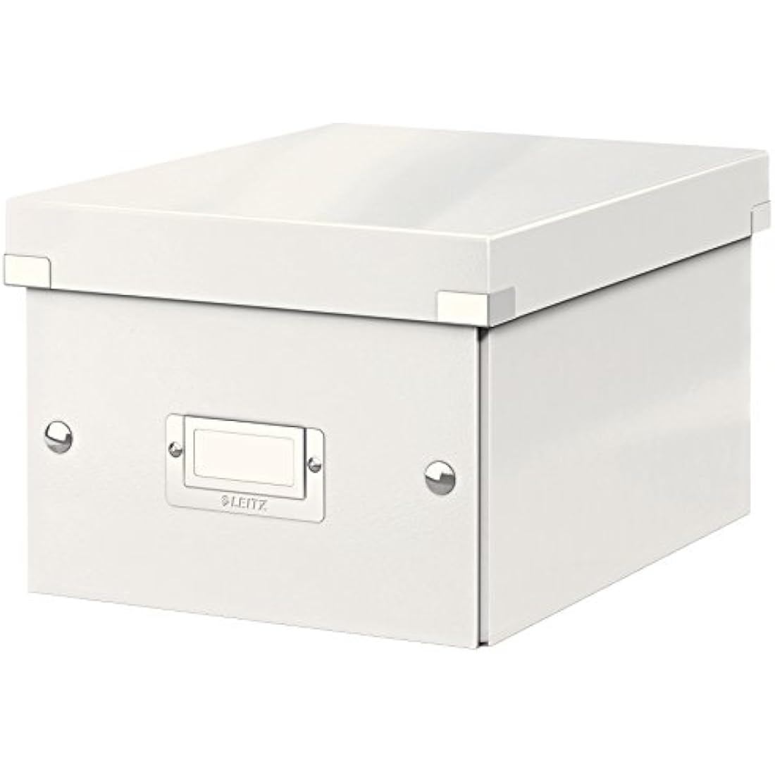 Leitz Click and Store A5 Storage Box – Collapsible White Document Box