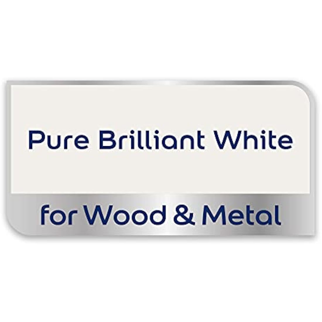 Dulux Non Drip Gloss Wood and Metal Paint - Pure Brilliant White 2.5L