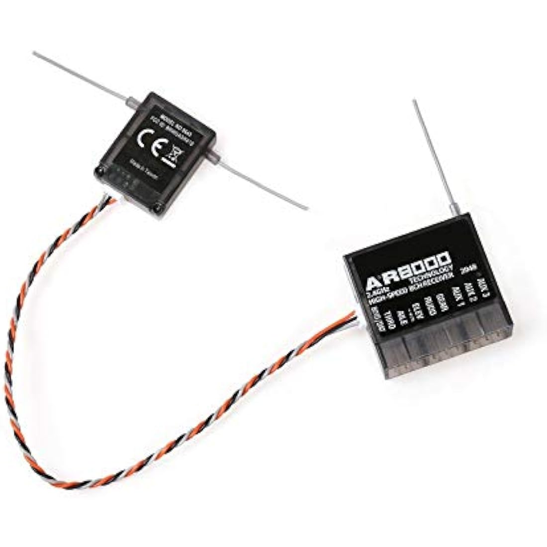 LICHIFIT 8CH DSM2 DSMX RC Receiver for Spektrum DX7 DX8 DX9 DX18