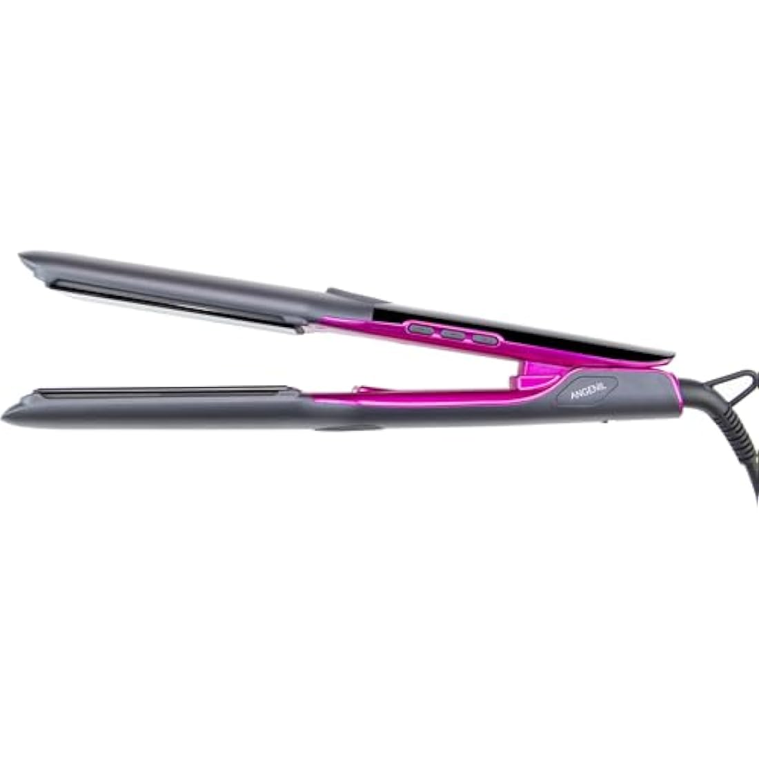 ANGENIL Pro Titanium Flat Iron – 4.5cm Wide Hair Straightener & Curler