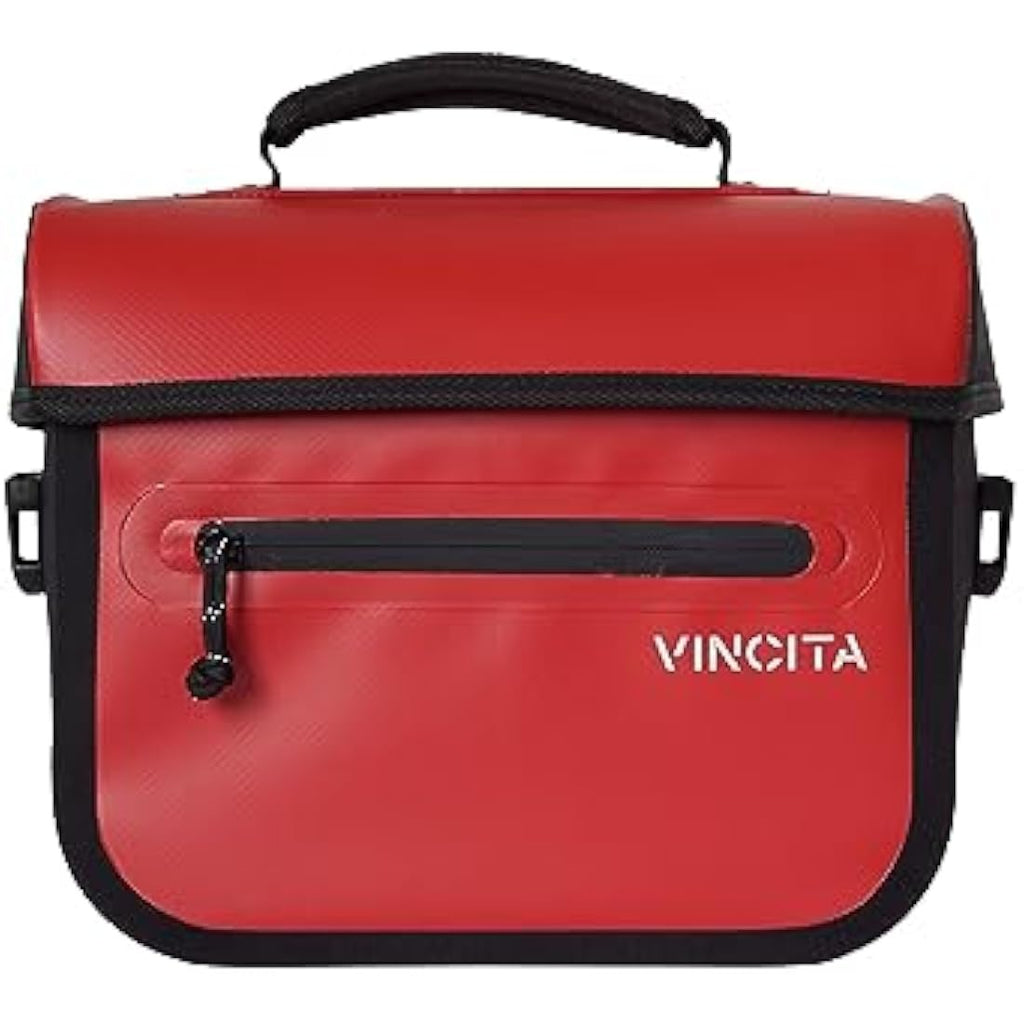 Vincita X-Cooper 5L Water Resistant Front Bag for Brompton – Red