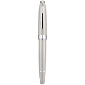 Asvine J16 Brushed Titanium Fountain Pen | JoWo EF Nib Piston Filler