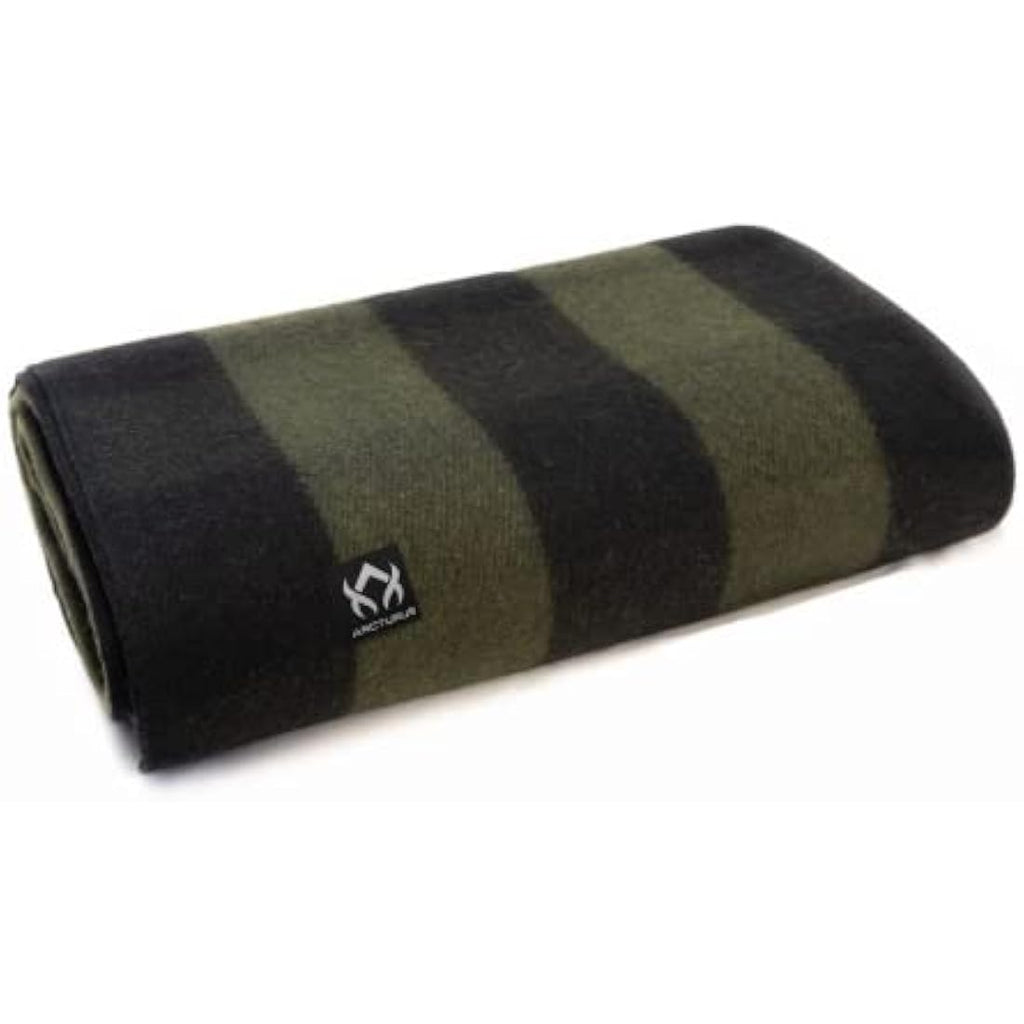 Arcturus Heavyweight Wool Blanket – 4.5lbs Washable Camping Blanket