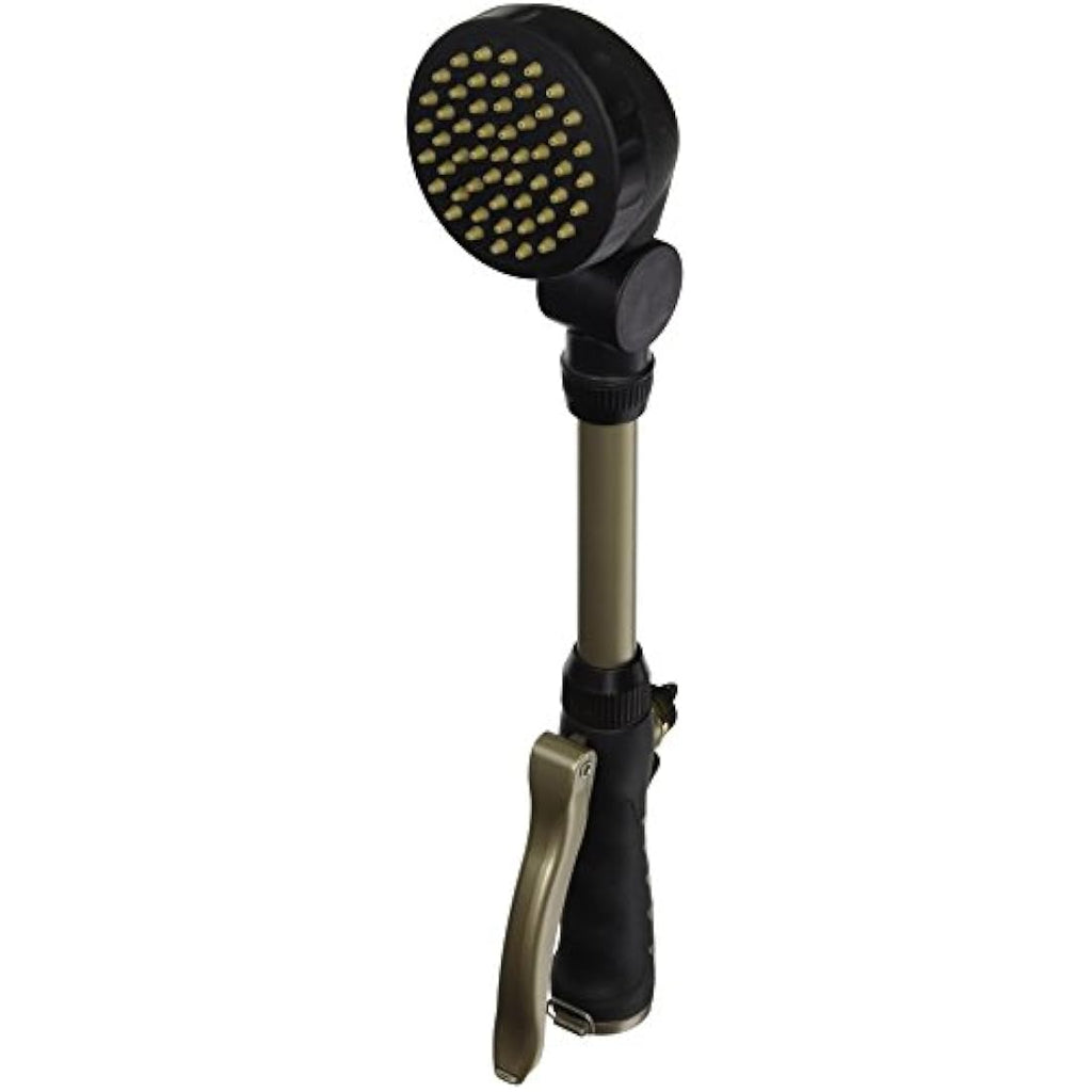 Orbit 15-Inch Front Trigger Shower Wand – Black Garden Watering Nozzle