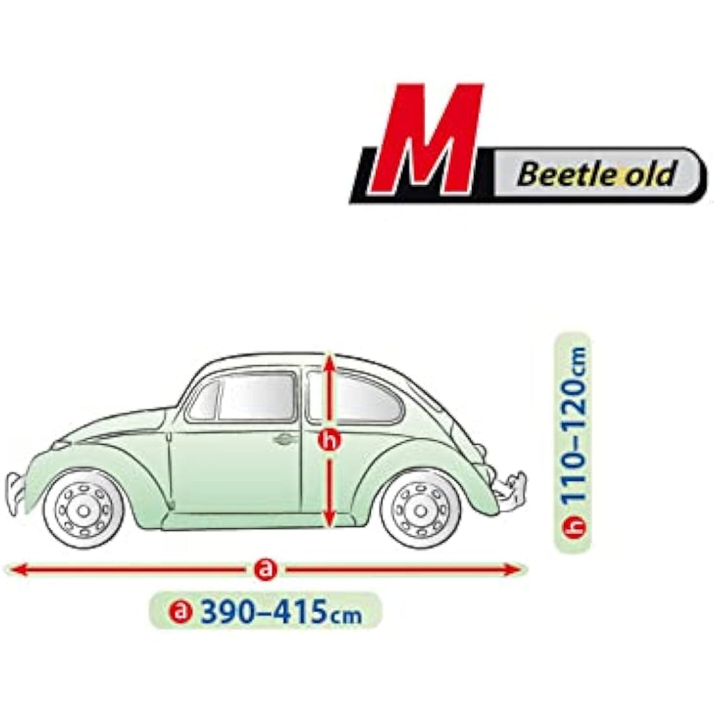 Waterproof Car Cover for Volkswagen Beetle Classic – Grey