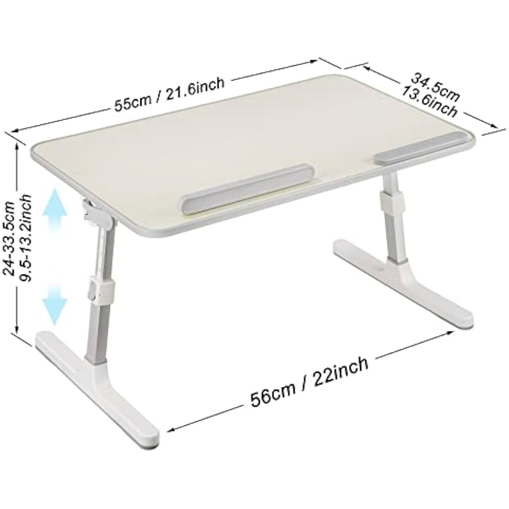 Autumndeer Adjustable Laptop Stand – Foldable Ergonomic Bed Desk