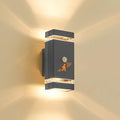 LMP Outdoor Motion Sensor Wall Light – IP65 Waterproof Grey GU10 Lamp