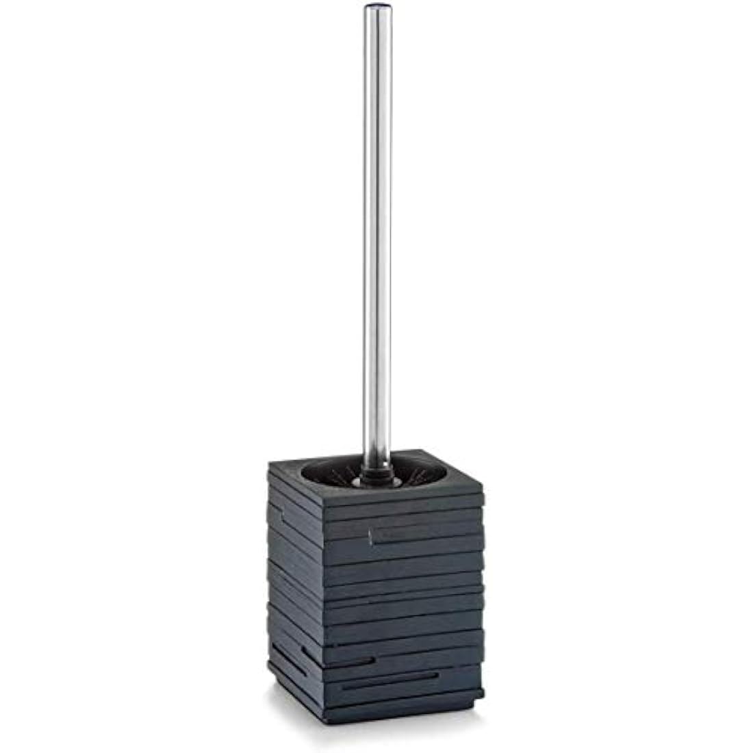 Zeller 18319 Modern Black Toilet Brush with Disposable Head – Plastic