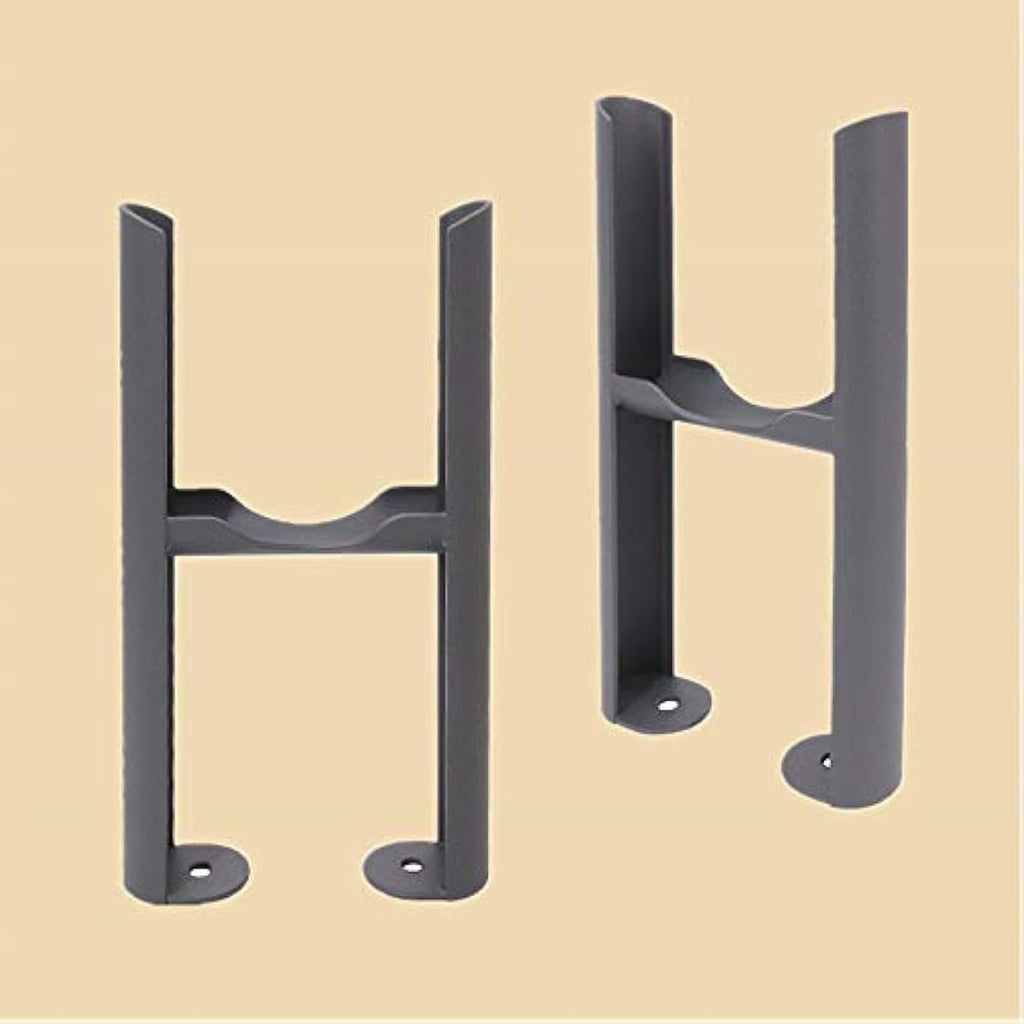 NRG Anthracite Floor Mounting Feet for 3 Column Radiators | 2 Pack