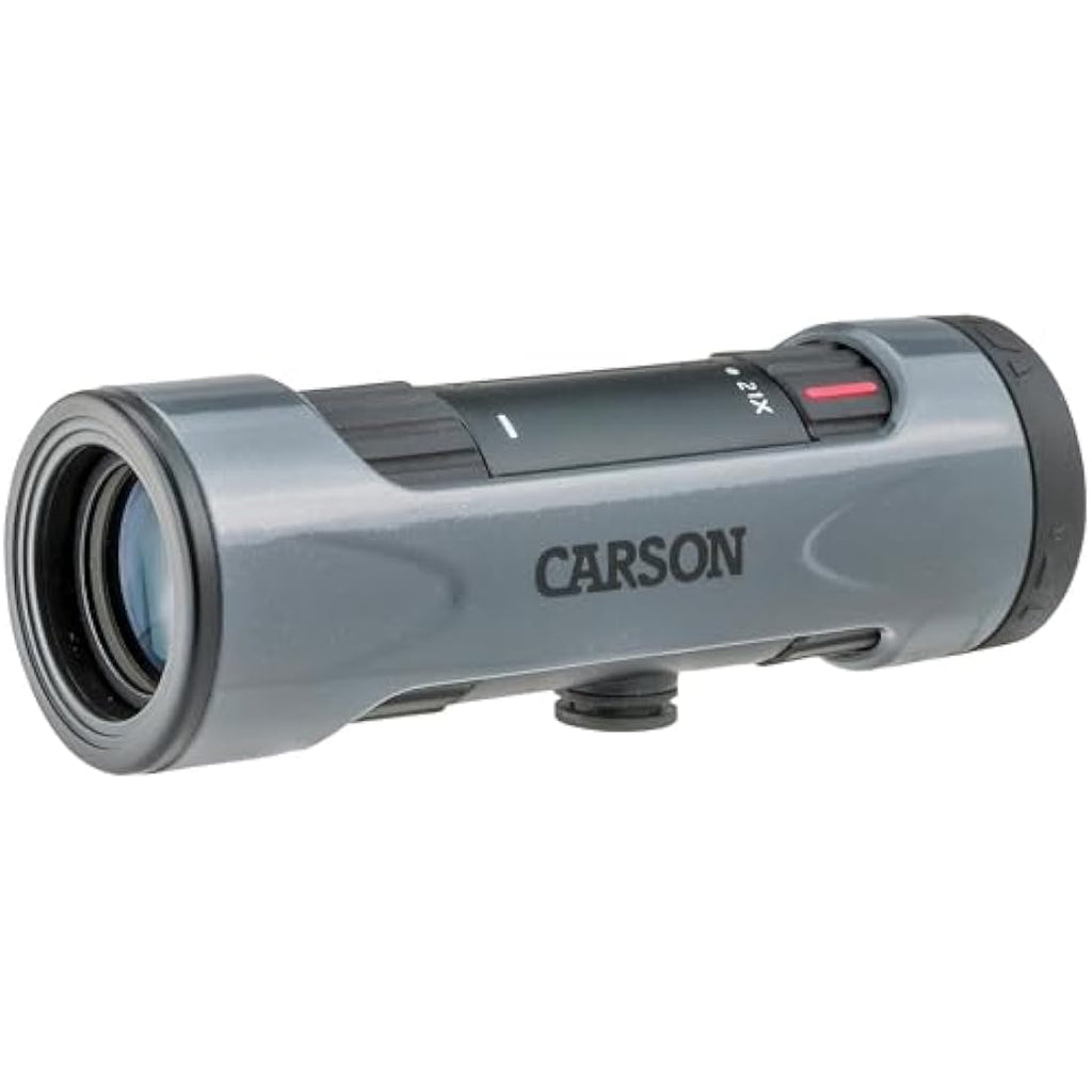Carson MonoZoom 7-21x21mm Compact Zoom Monocular for Bird Watching