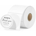 MUNBYN 2" Round Thermal Sticker Labels – 750 White Self-Adhesive Labels