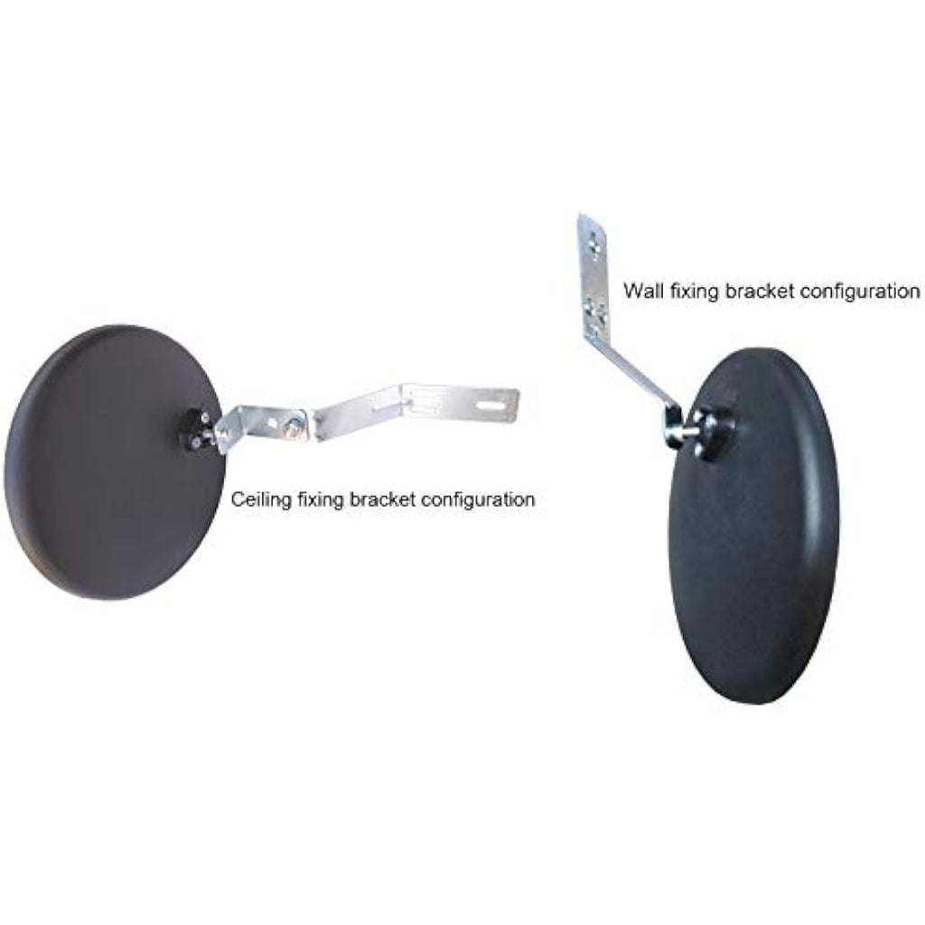 SNS SAFETY Convex Traffic Mirror | 22cm Wide-Angle Safety Mirror