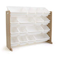 Humble Crew Journey Extra-Large Wooden Toy Organiser | 16 Bins | Natural