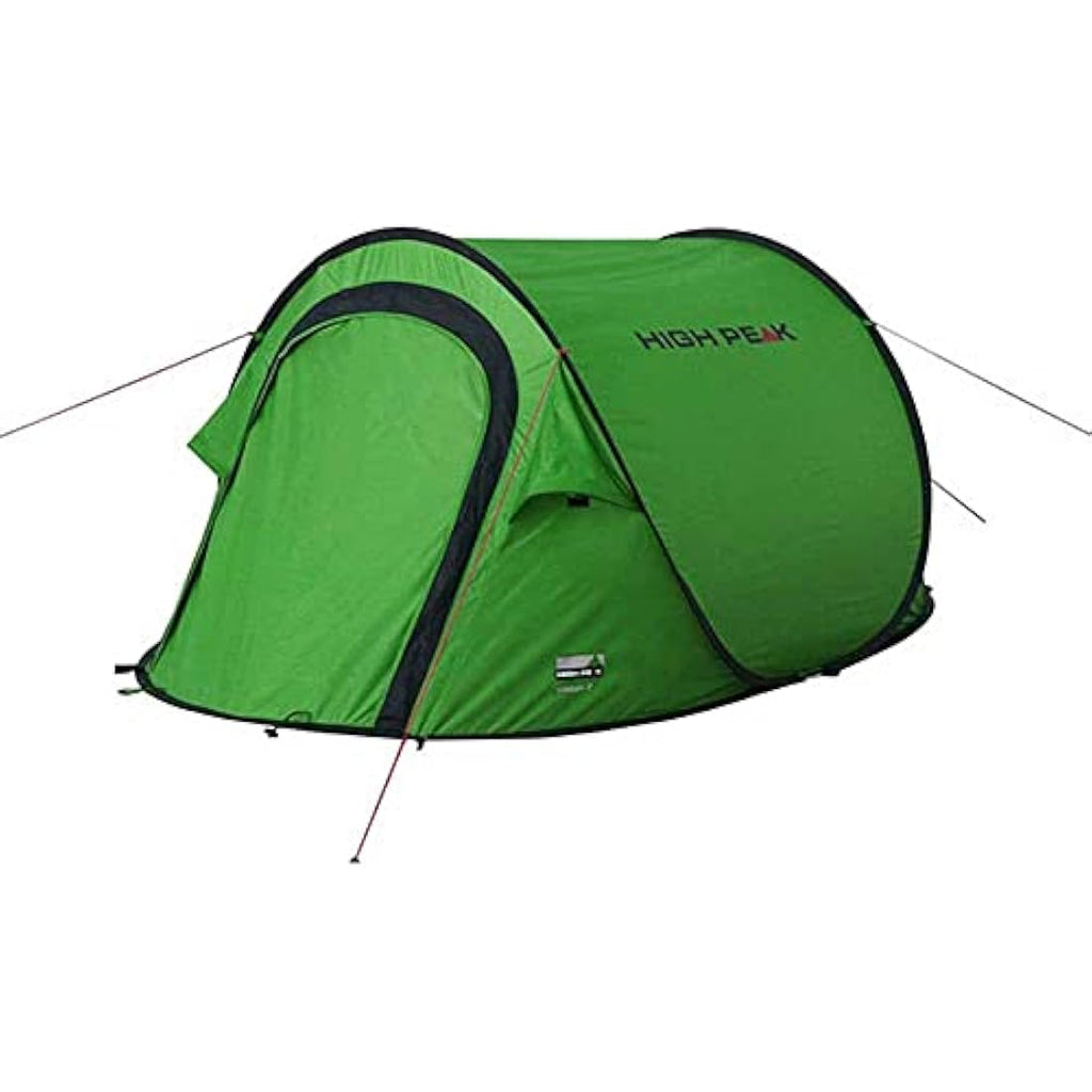 High Peak Vision 2 Pop-Up Tent – 2-Person Waterproof Camping Tent