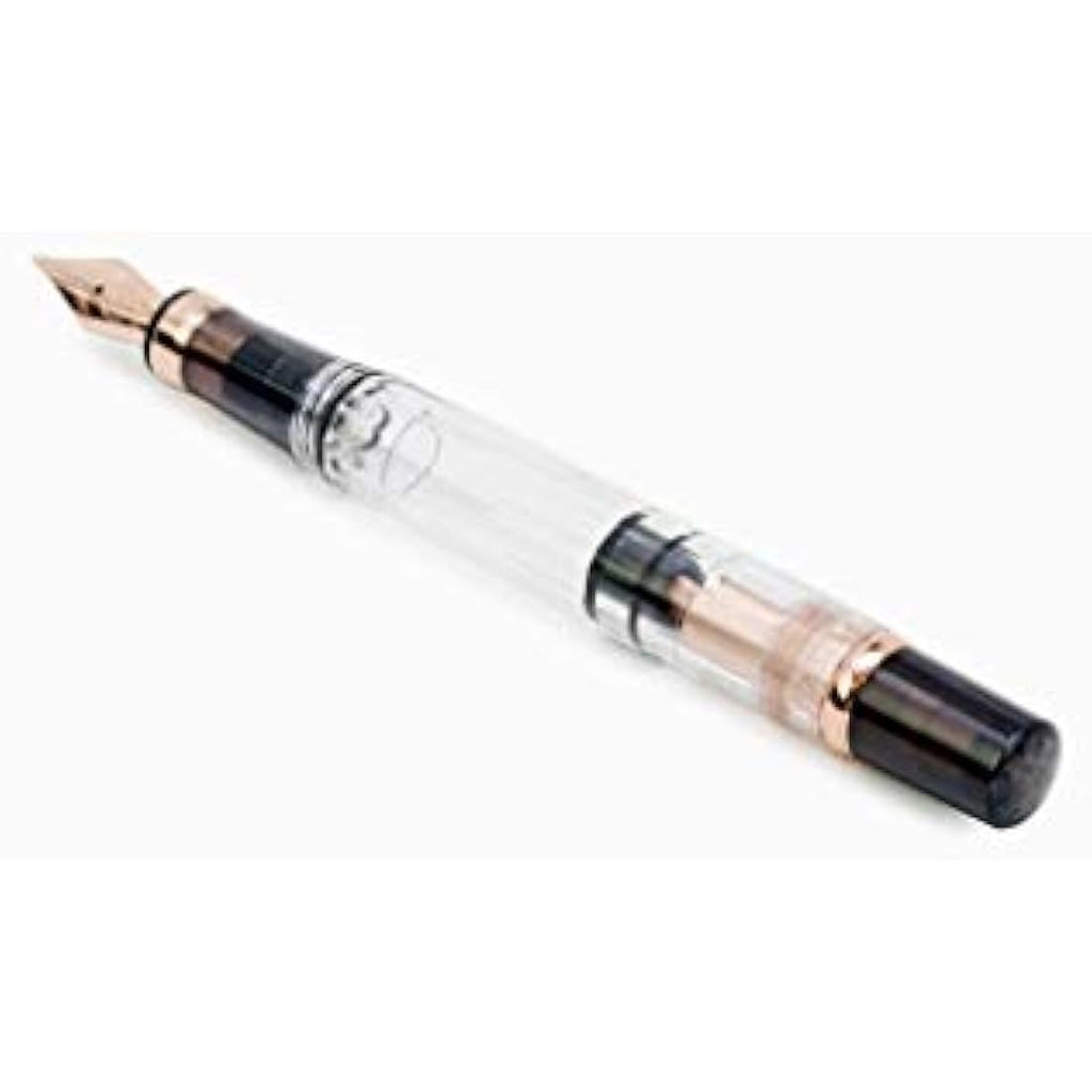 TWSBI Diamond 580 Smoke Rose Gold II Fountain Pen – Broad Nib