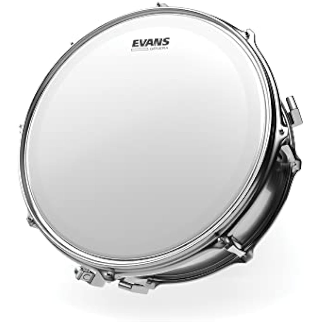 Evans Genera Coated Snare Drum Head – 14 Inch White Single-Ply