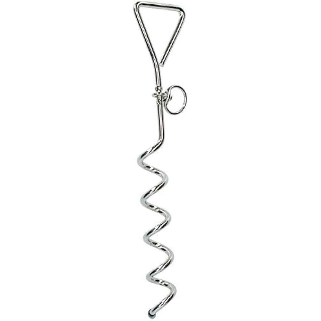 Heavy-Duty Ground Anchor Stake-Out Spike for Camping
