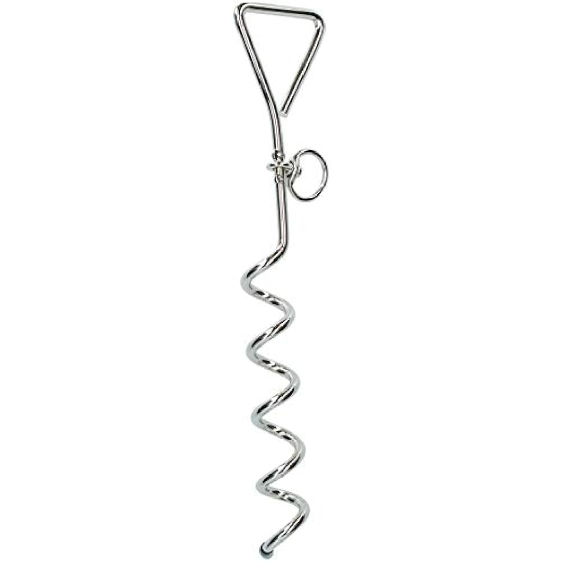 Heavy-Duty Ground Anchor Stake-Out Spike for Camping