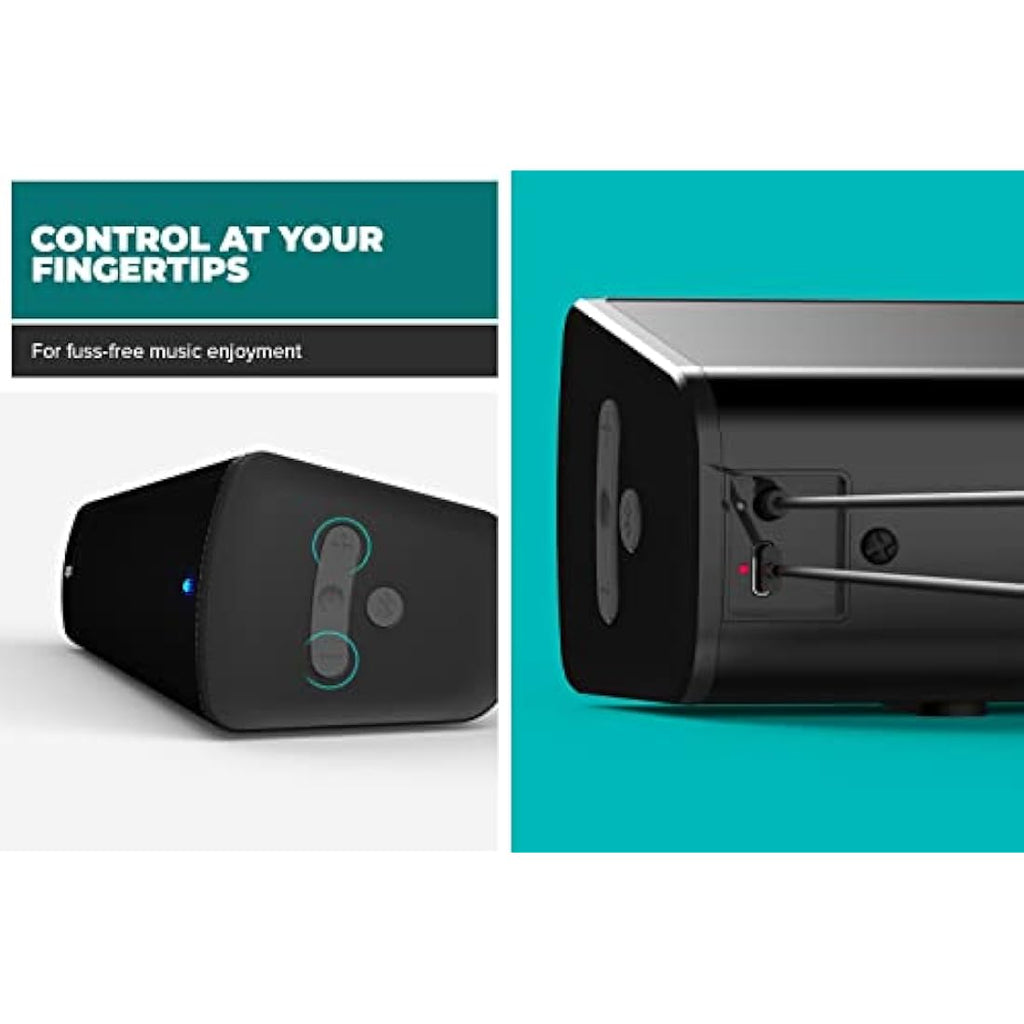 Creative Stage Air V2 Compact Under-Monitor Soundbar | Bluetooth & USB-C