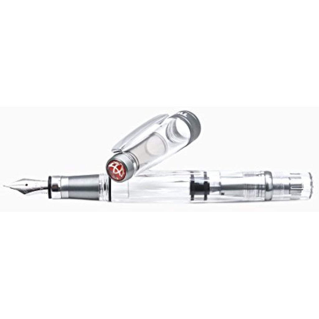 Twsbi Diamond 580 ALR Fountain Pen – Nickel Gray, Medium Steel Nib