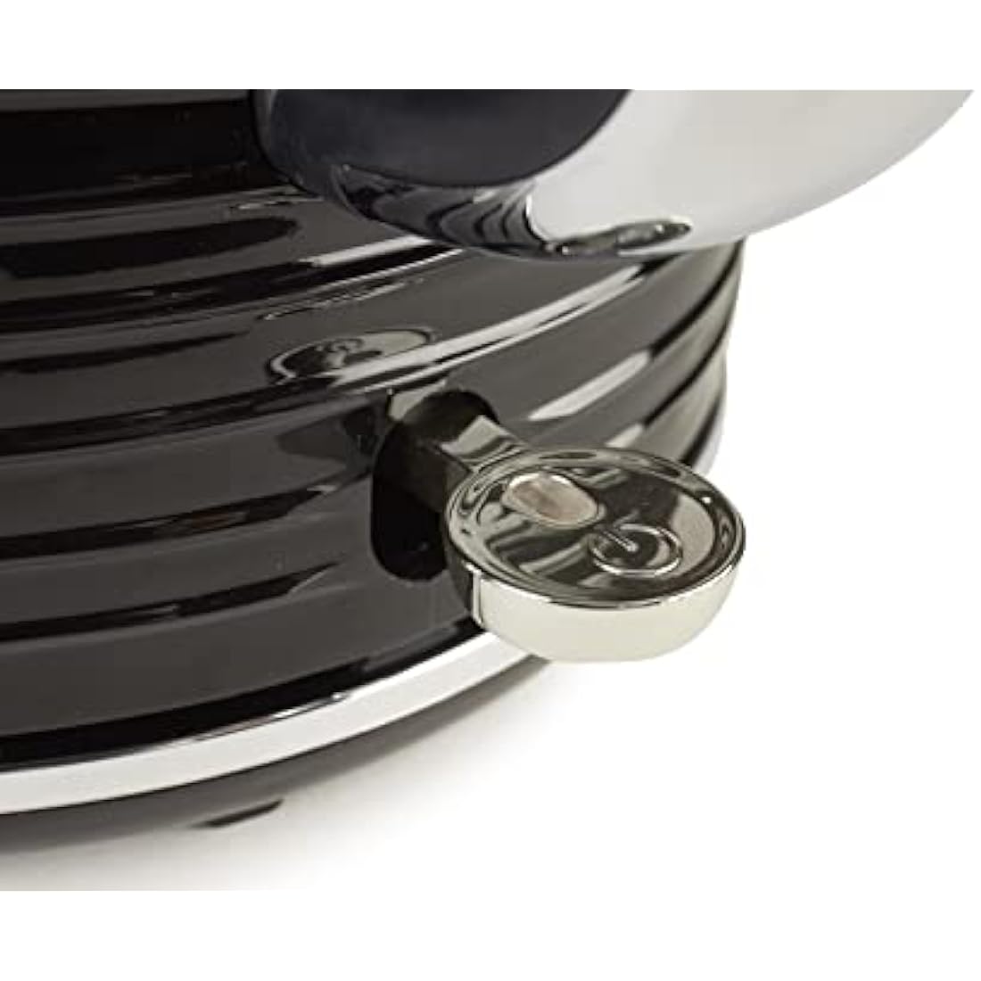 Haden Devon 1.7L Electric Kettle – Black Cordless Swivel Base