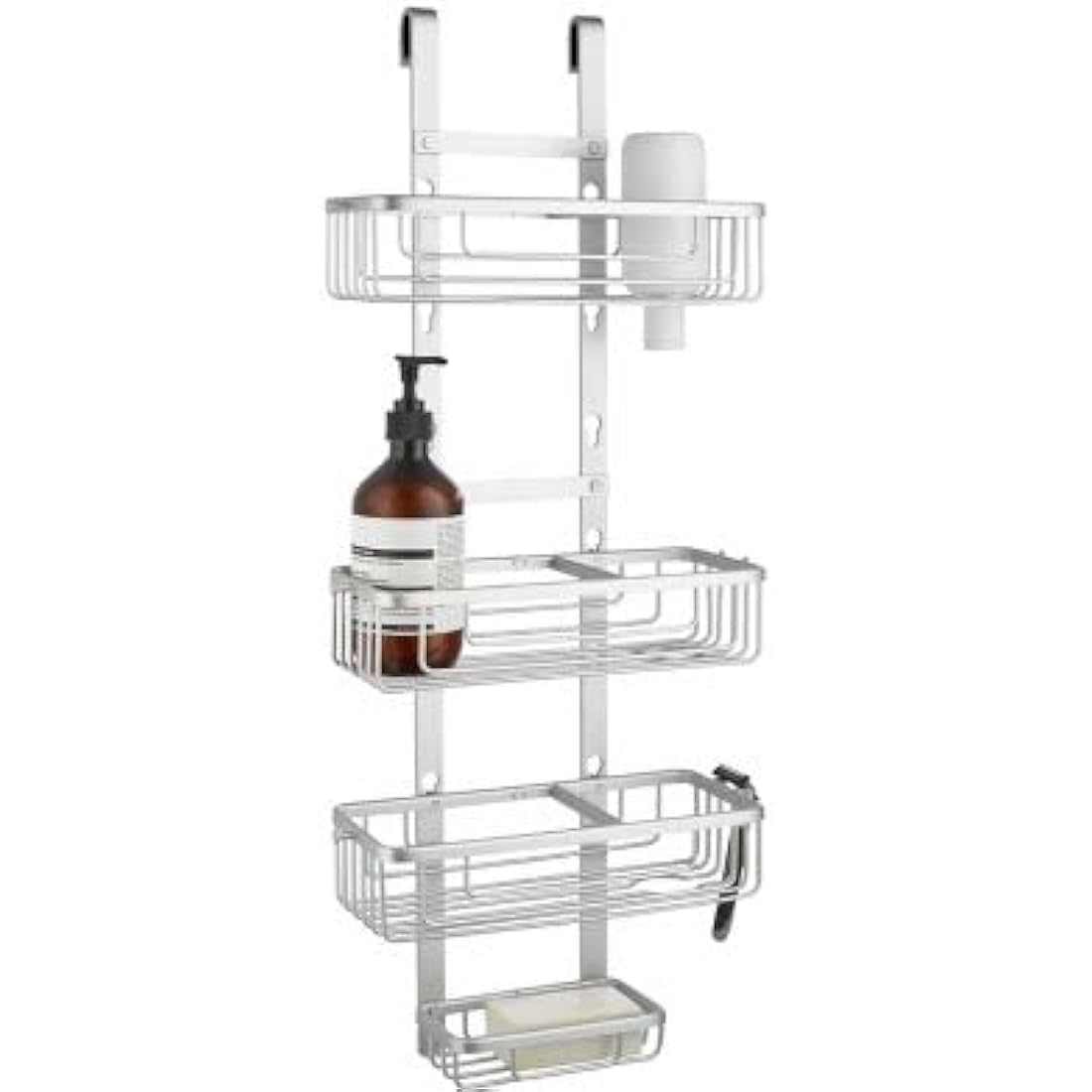 Jolof Store Rustproof Aluminium Adjustable Bath & Shower Caddy