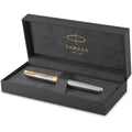 Parker Sonnet Fountain Pen – Stainless Steel & Gold Trim, Fine Nib