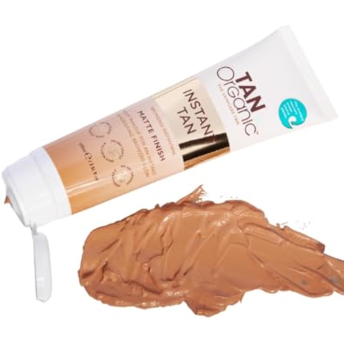 TanOrganic Instant Tan Matte – Hydrating Water-Resistant Bronzer 100ml
