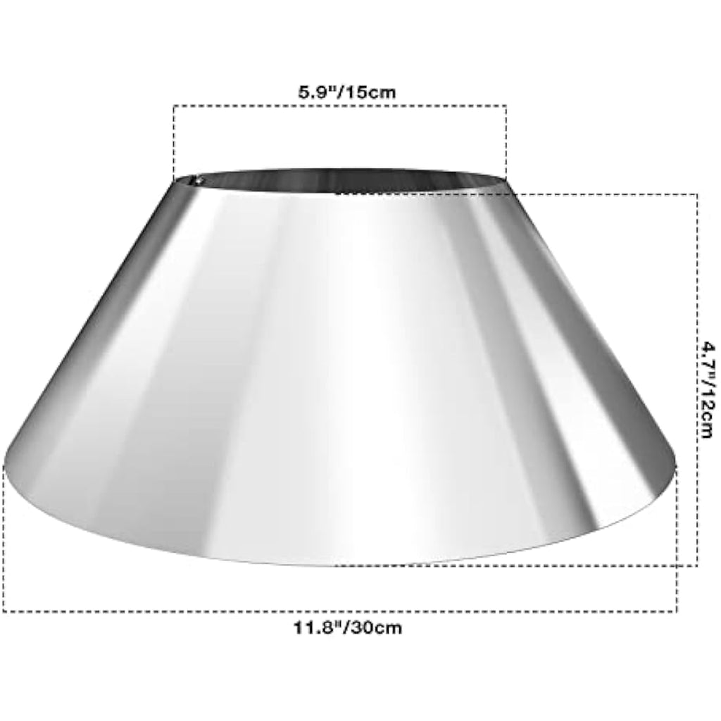 Jolof Store Stainless Steel Volcano Charcoal Basket for Weber Kettle