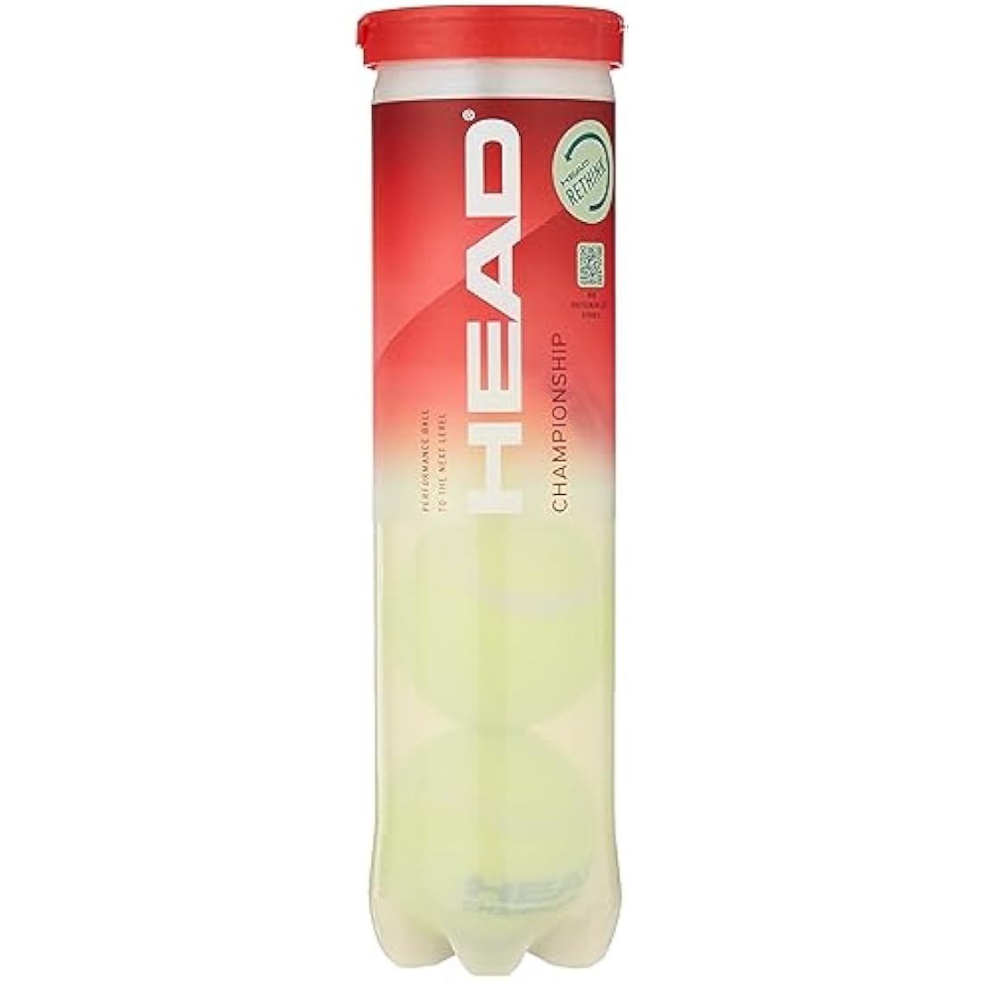 HEAD Championship Tennis Balls – Durable High Density Felt – 8 Pack