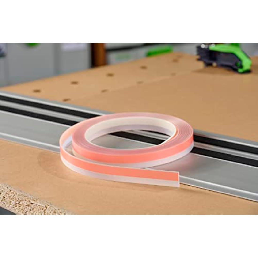 Festool FS-SP 5000/T Splinter Guard for Guide Rails – Clear 5000mm