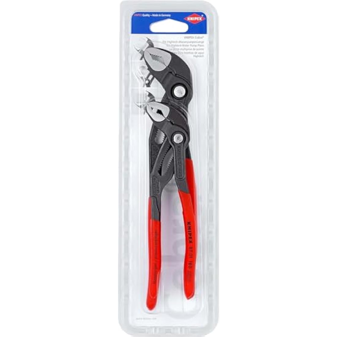 Knipex Cobra Water Pump Pliers Set - 2-Piece Professional Hand Tools