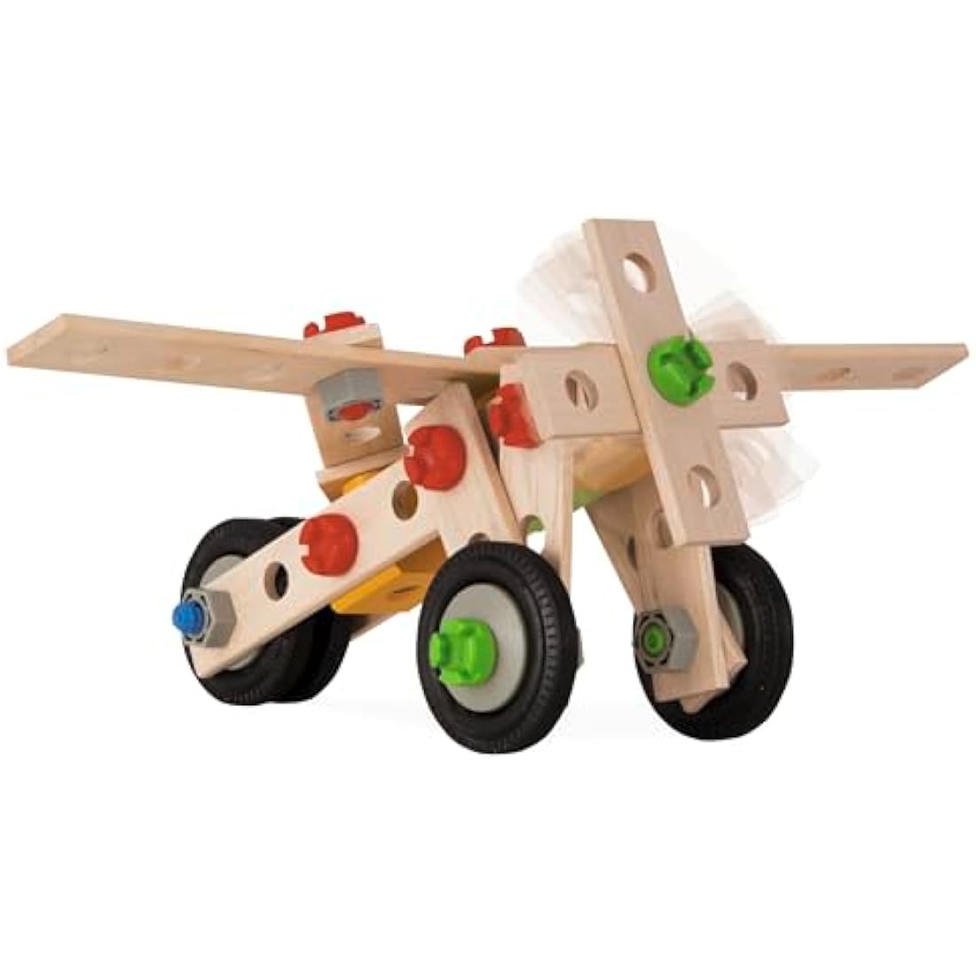 Eichhorn Constructor Wooden Crane Set – 170-Piece FSC Educational Toy