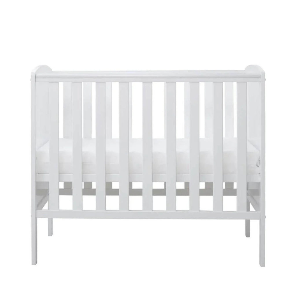 Ickle Bubba Coleby Space Saver Cot White - Without Mattress