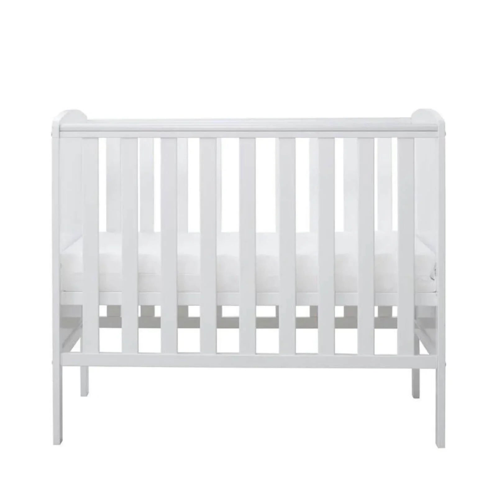 Ickle Bubba Coleby Space Saver Cot White - Without Mattress