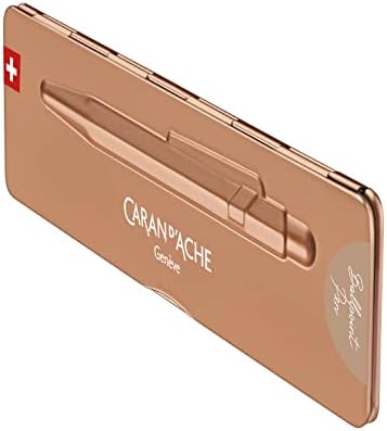 Caran d'Ache 849 Ballpoint Pen – Brut Rose Luxury Swiss Stationery