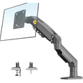 NB North Bayou Gas Spring Monitor Arm for 17-30 Inch Screens | F80 Mount