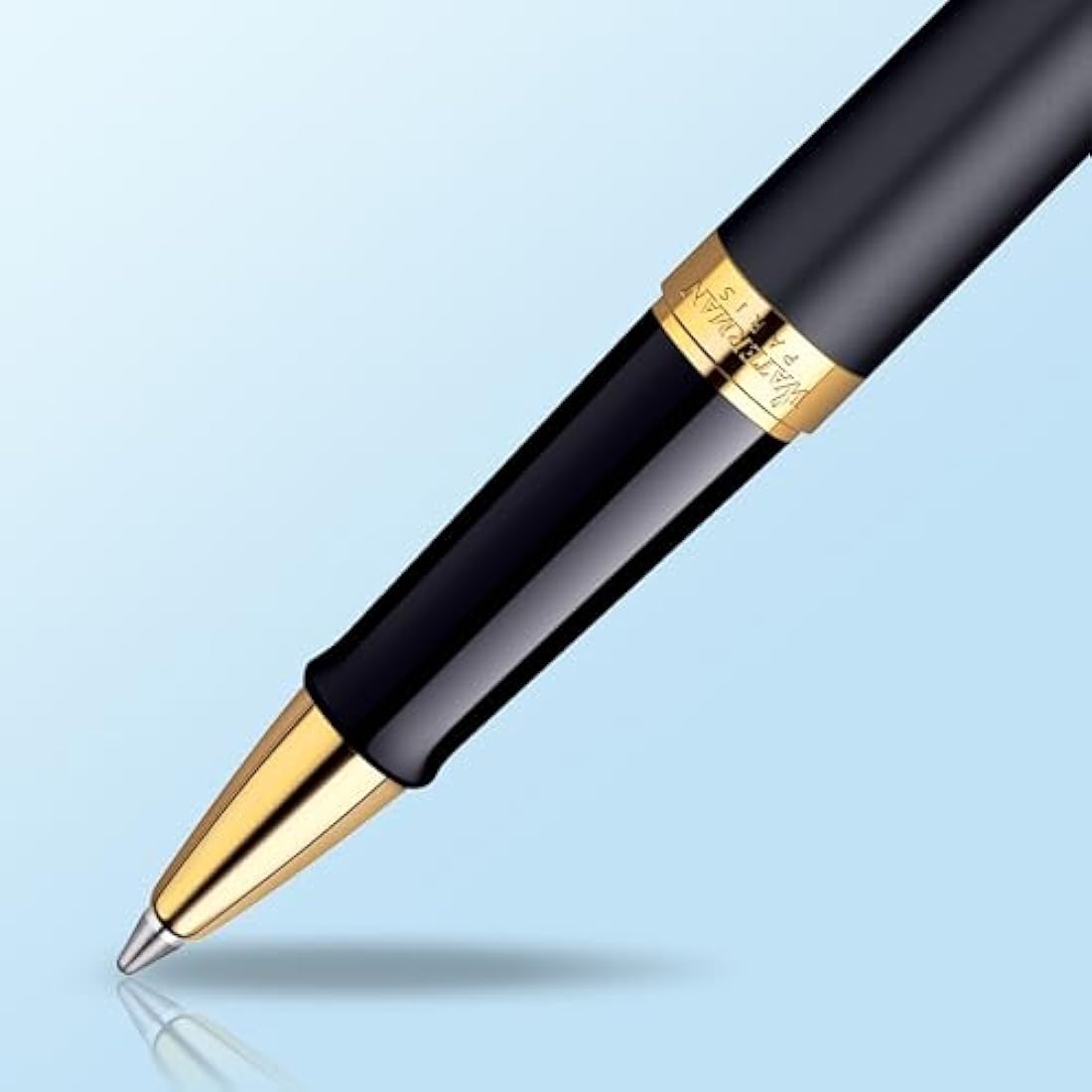 Waterman Hemisphere Rollerball Pen | Matte Black & 23k Gold Trim