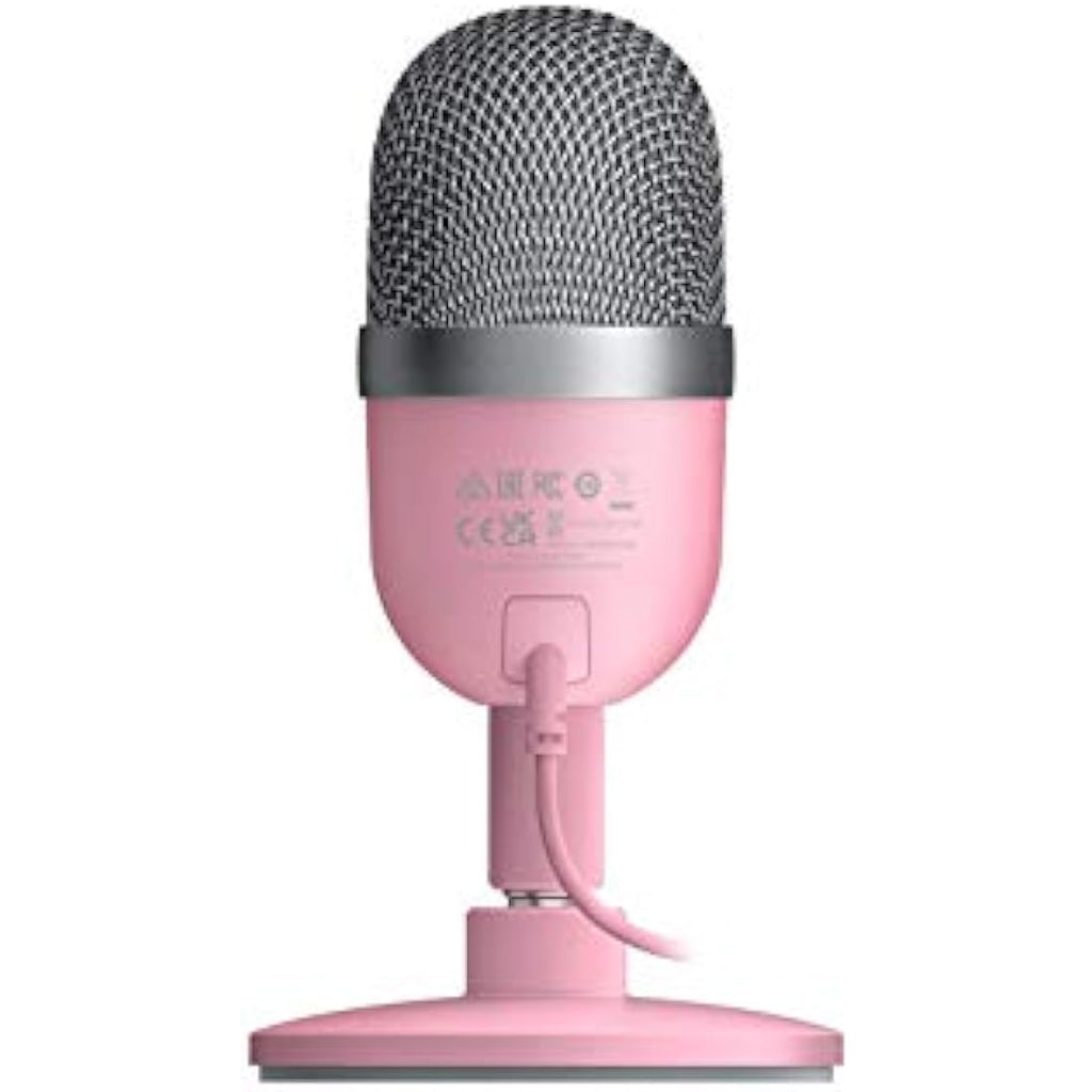 Razer Seiren Mini USB Condenser Streaming Microphone - Quartz Pink