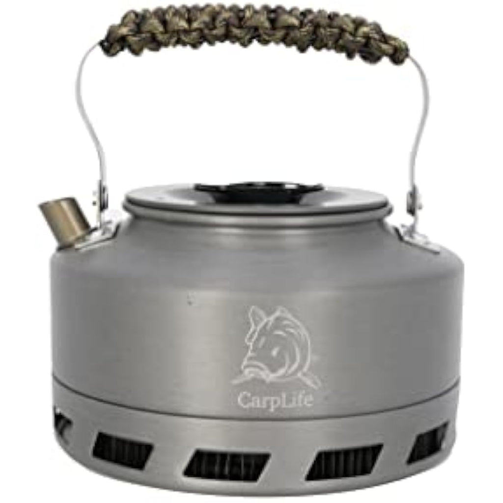 CarpLife Rapid Boil Convection Fishing Kettle - 1.1L Aluminium