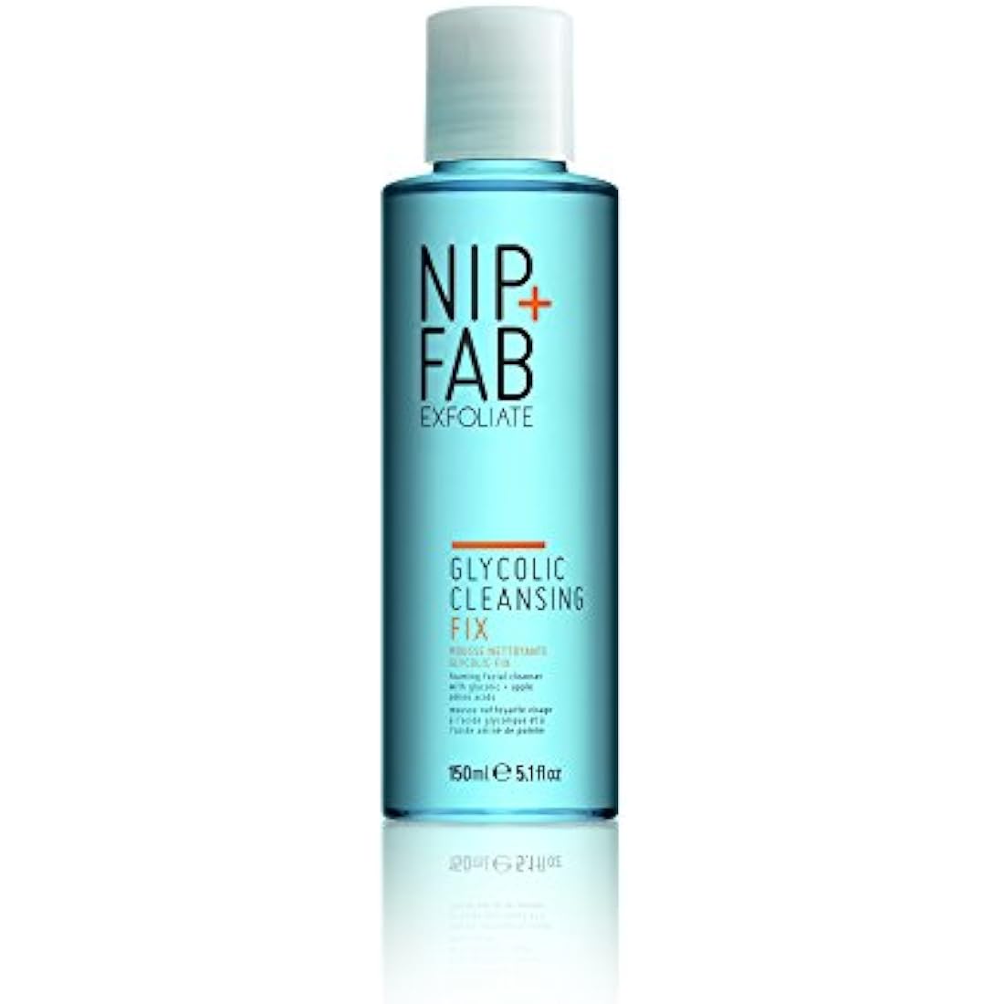 Nip + Fab Glycolic Fix Foaming Cleanser – Exfoliating AHA Face Wash