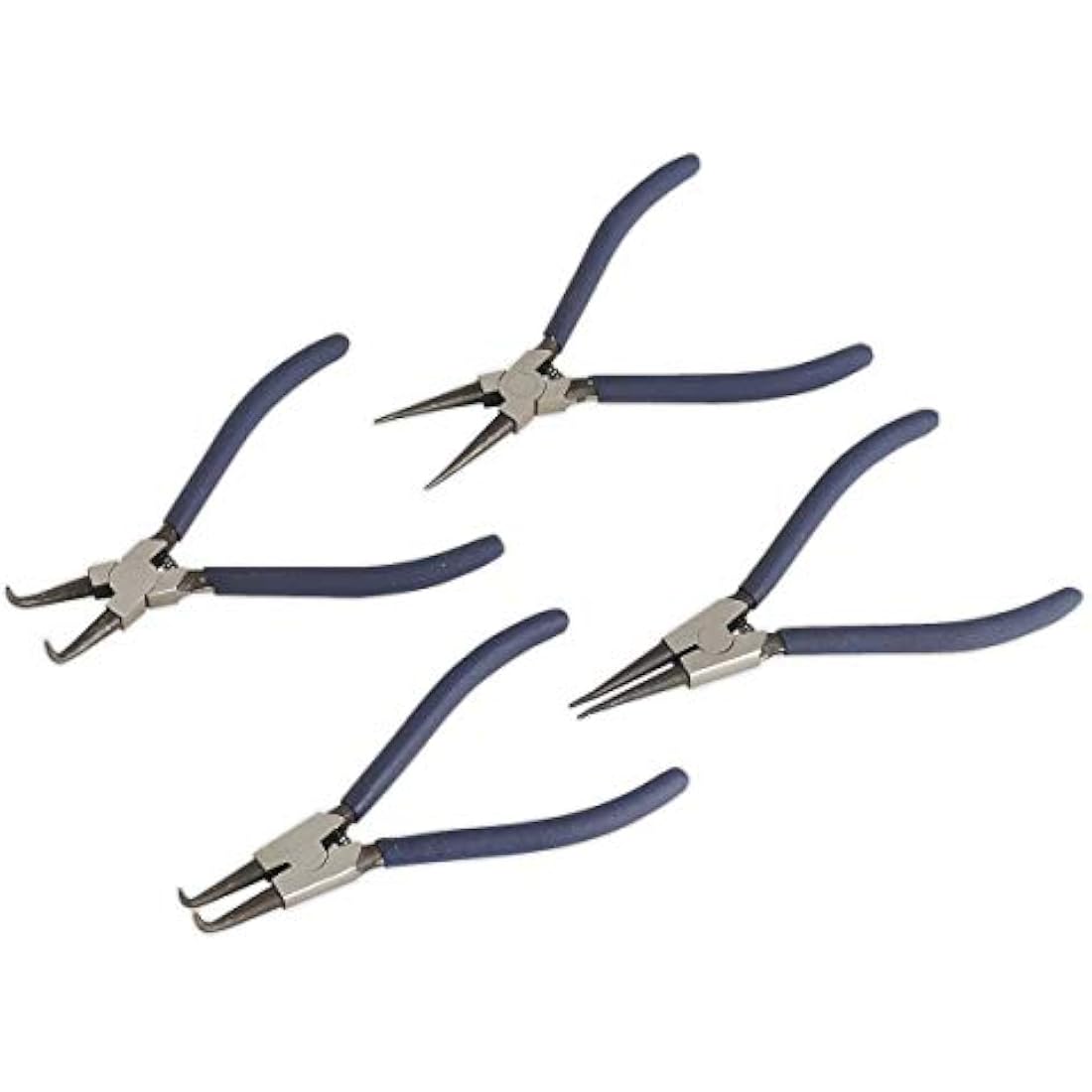 Sealey AK8440 Circlip Pliers Set 4Pc – Hardened Steel 19-60mm Capacity