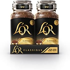 L'OR Classique Instant Coffee - Golden Roast - 150g Jars (Pack of 6)