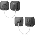 Evilsoul Password Fridge Lock – 2PCS Adhesive Child Safety Combination Lock