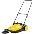 Kärcher S 4 Mechanical Sweeper – Manual Outdoor Floor Cleaner, Yellow